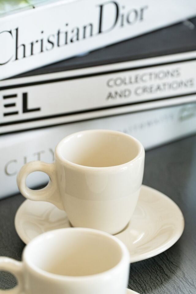 6'lı Porselen Espresso Takımı