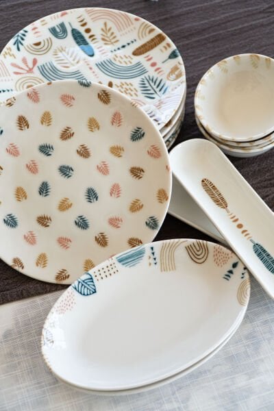 Başak Porselen 16 Parça 6 Kişilik Kahvaltı Takımı