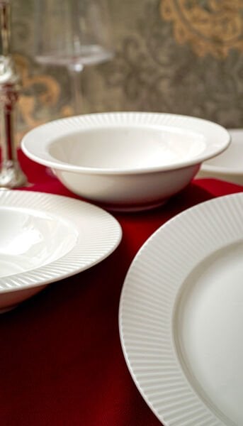 Elif 18 Parça 6 Kişilik Porselen Yemek Takımı