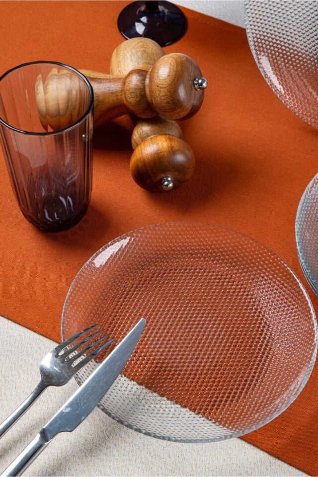 Elisa 7 Parça Servis ve Pasta Tabağı Seti