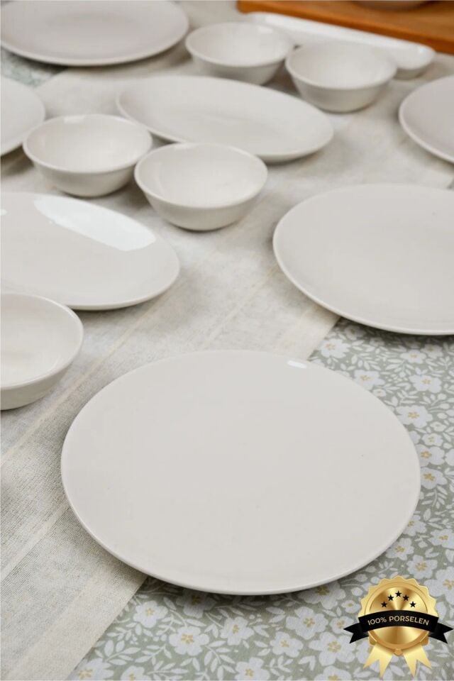 Hayal 16 Parça 6 Kişilik Porselen Kahvaltı Takımı