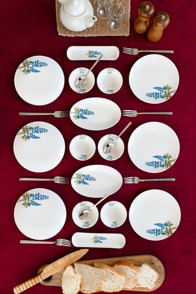 Hazeran 16 Parça 6 Kişilik Porselen Kahvaltı Takımı