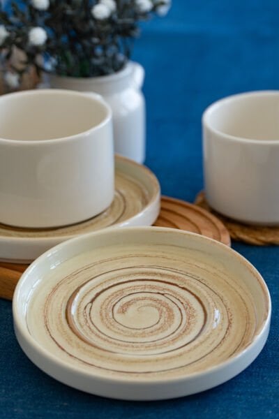 Jüpiter Porselen Çay Takımı 4 Parça 2 Kişilik