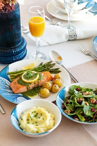 MİHRİ 18 Parça 6 Kişilik Yemek Takımı