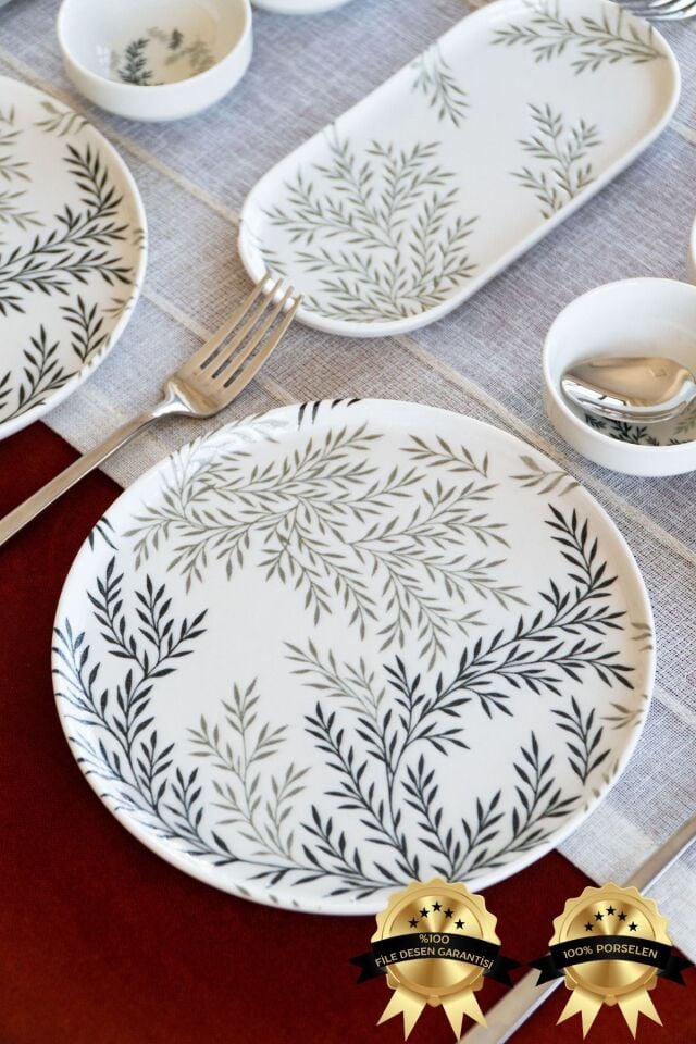 NARA 6 Kişilik 16 Parça Kahvaltı Takımı