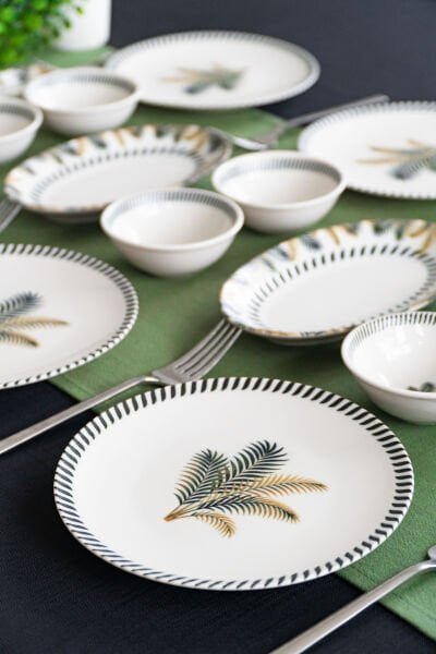 PALMİYE 6 Kişilik 16 Parça Kahvaltı Takımı