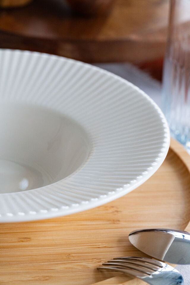 Satürn 27 cm Porselen Makarna Tabağı