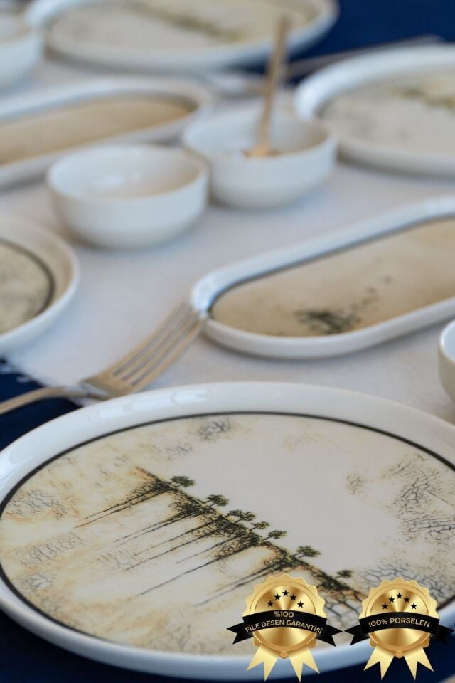 UMUT 6 Kişilik 16 Parça Kahvaltı Takımı